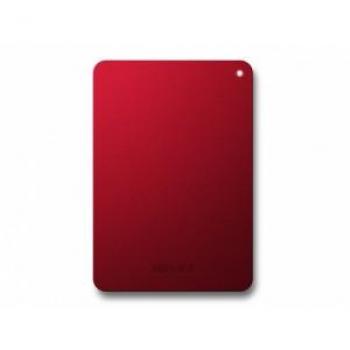 BUFFALO MiniStation Safe Red Portable Hard Drive