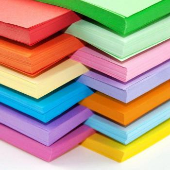 Origami‑Druckpapier A4 – 100‑Stück-Pack – 80 g – 10 Farben