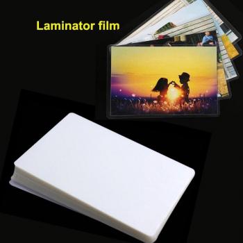 100 Pack A4 Laminating Film 6 Inch 70 Micron for Document Protection