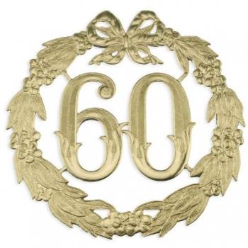 DEMMLER 60‑Jahr‑Goldring 24 cm – Kein Draht