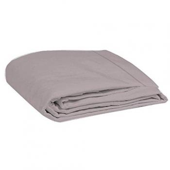 Côte Décor Drap Plat 270x300 LongLife Prune Lilas