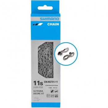 Cadena Shimano de 11 velocidades ULTEGRA DEORE XT HG701 116L