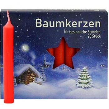 Ebersbacher Baumkerzen 20er Weihnachtsbaumkerzen