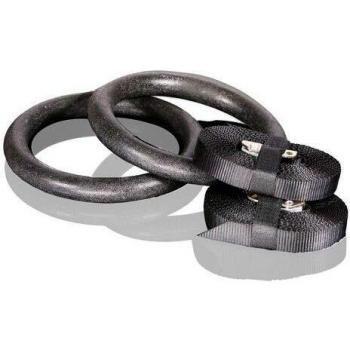 Black Power Rings Head Band 510 x 2.5 cm Unisex