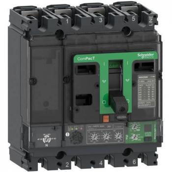 Disjoncteur fixe 36kA 4P/4D Schneider NSX160F