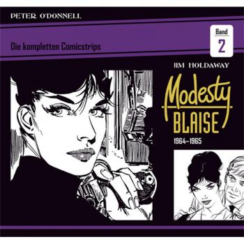 Modesty Blaise: Die kompletten Comicstrips / Band 2 1964