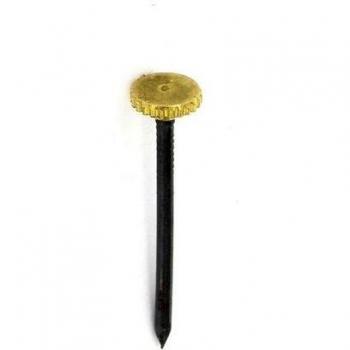 Securit Brass Headed Picture Pins (6)