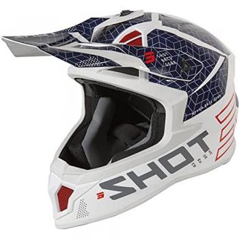 SHOT Lite Core R/B Motocross Helm – Männer, M