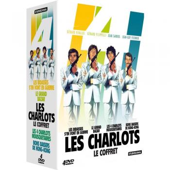 Coffret DVD Les Charlots – 4 Sélections