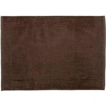 Tapis de Bain en Coton Marron 800 g/m² 50 x 70 cm