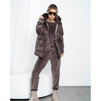 Triple Velvet Brown Suit Kit – Includes ISSA Plus S Vest