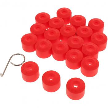 TireScrew Kit 20x20 mm : écrou, couvre‑bouchons + outil anti‑poussière