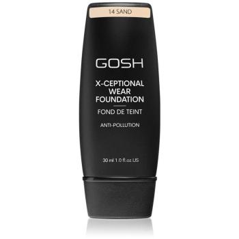 GOSH Copenhagen X‑Ceptional Wear Foundation 14 Sand Gold