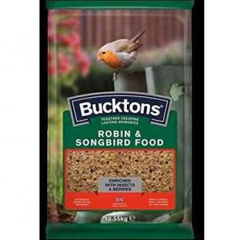 Bucktons Gourmet Robin and Songbird Food Blend, 12.55 kg