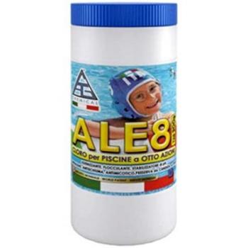 Pastiglie di cloro per piscina 200 g 8 funzioni ALE8