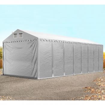 ToolPort 4x24m 2.6m Sides Storage Tent (Grey)