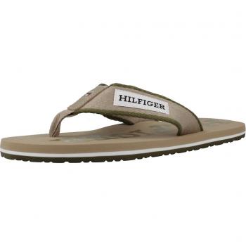 Tongs Tommy Hilfiger Beige pour Homme EU 41