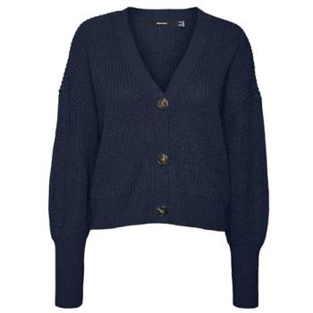 Marine-Rippstrick Jacke Vero Moda XS