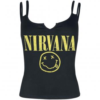 EMP exklusives Nirvana Top Logo Venus, Schwarz, Größe L