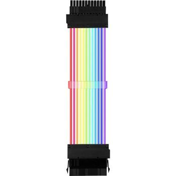 ATX 24Pin RGB Power Supply Extension Cable