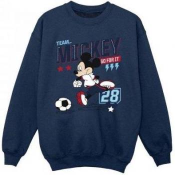 Sudadera Infantil Mickey Mouse Team para Niñas 3-4 Años