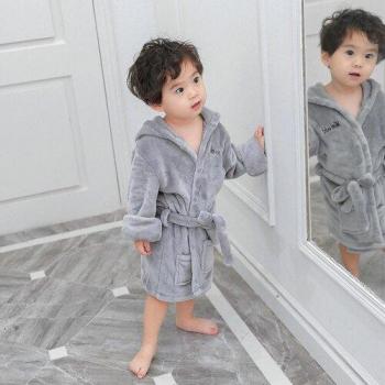 Toddler Girls Soft Bathrobe
