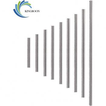 KINGROON 2mm Trapezoidal Lead Screw T8 for 3D Printers 100-500mm