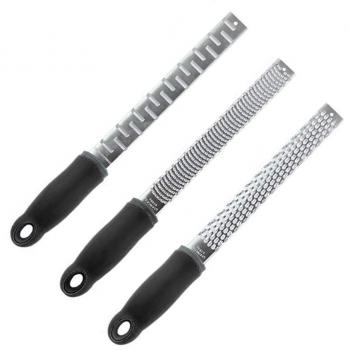 3-Piece Grater Set for Zesting Citrus and Shredding Cheese