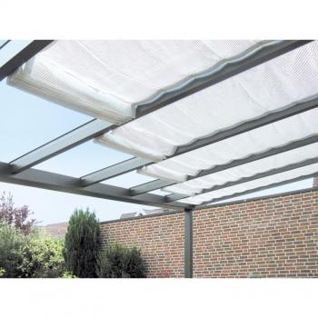 Nesling Coolfit Sonnensegel 5 x 5 m Quadrat Off-White