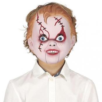 Bambina Diabolica Maschera PVC