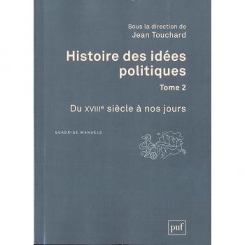 Histoire des idees politiques. tome 2