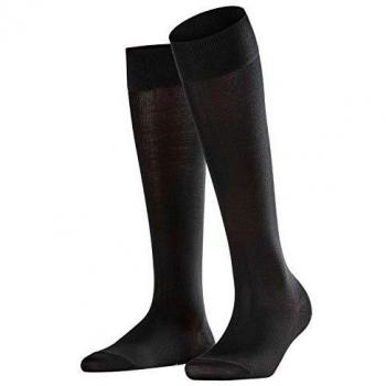 Falke Black Cotton Touch Knee High Socks