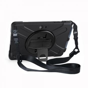 Étui hard-shell noir ESTUFF pour Surface Go/Go 2 – Bords surélevés, protection maximale