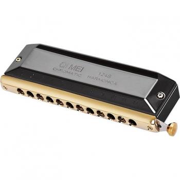 QIMEI 64-Tone Chromatic Harmonica in Key of C