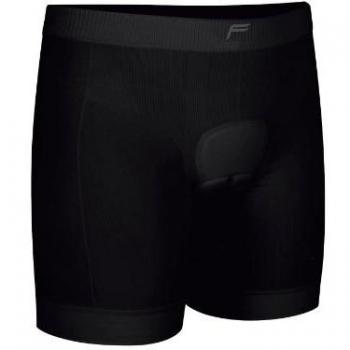 Pantalón Corto Acolchado F-Lite para Ciclismo Mujer Negro