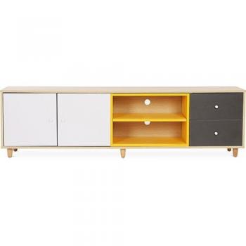 Eniva Mueble TV de Madera Estilo Noruego