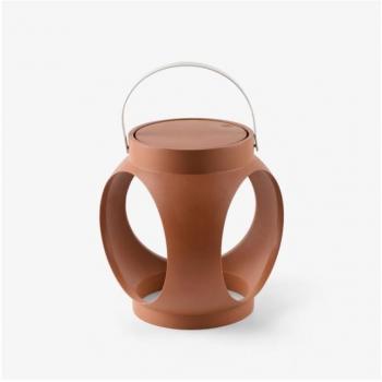 Lampe de Table LED Portable 3 W Faro Barcelona – Couleur Terracotta, Plastique