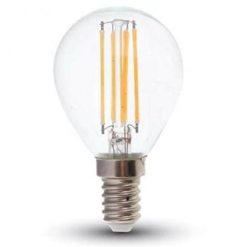 G45 LED Filamento Sfera Luce Fredda Calda 4 W