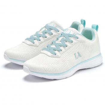 Lascana Vegan Sneaker Damen in Mint und Weiß