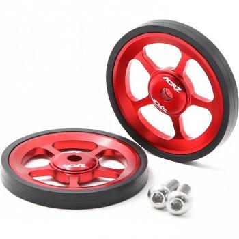 Ruedas ligeras ACRZ 7075 para Brompton, 1 par, rojo