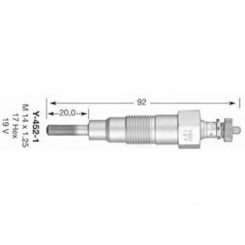Vela Incandescente para Veículos NGK 5026