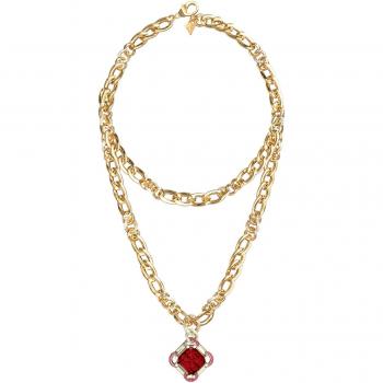 Collana Guess JUBN04 474JW Oro Femminile