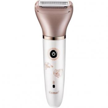KEMEI 2-in-1 Painless Body Shaver for Face and Body