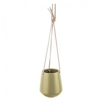Cache-Pot Design Suspendu Médium Skittlie H. 65 Cm Vert Olive