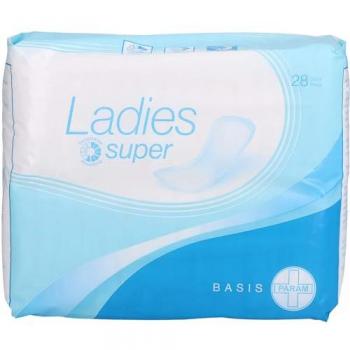 PARAM LADIES Vorlagen Basis Super bei leichter bis mittlerer Inkontinenz, 28 pcs. Templates