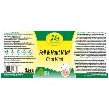 VitalFell & Haut – cdVet Spezialfutter 6 kg