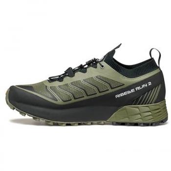 Scarpa Ribelle Run 2 Colore Verde Oliva con Accenti Neri 41