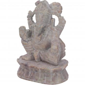 Ganze 10 × 8 × 4,5 cm Specksteinkunst: Ganeahsfigur (Modell 2)