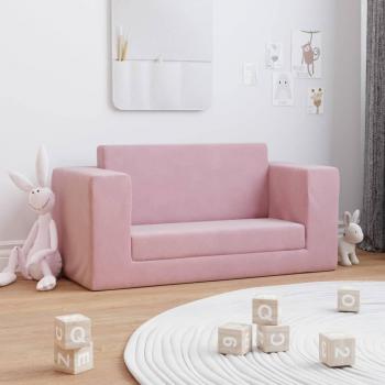 Prolenta Canapé Douillet 2 Places Rose