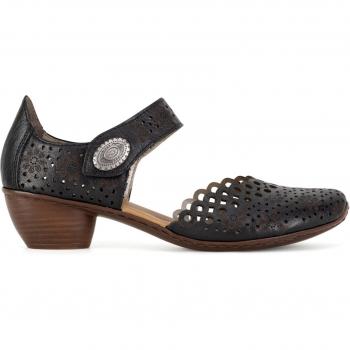 Rieker Modische Pumps 43753 Schwarz